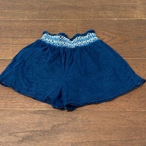 Flapdoodles Navy Girls Shorts Size 6x